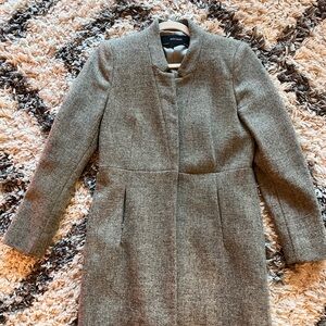 Zara 100% wool blazer.
